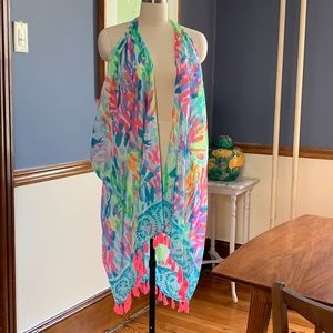 Lilly pulirzer bathing suit cover